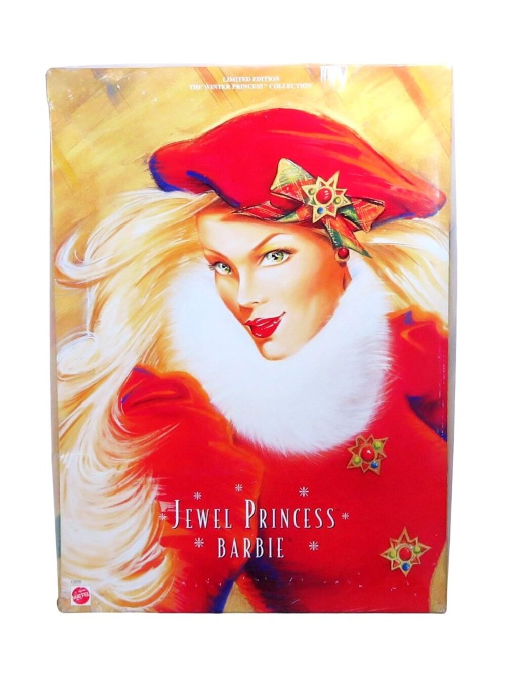 1996 Mattel Jewel Princess Barbie Doll Ltd. Edition Winter Princess Collection
